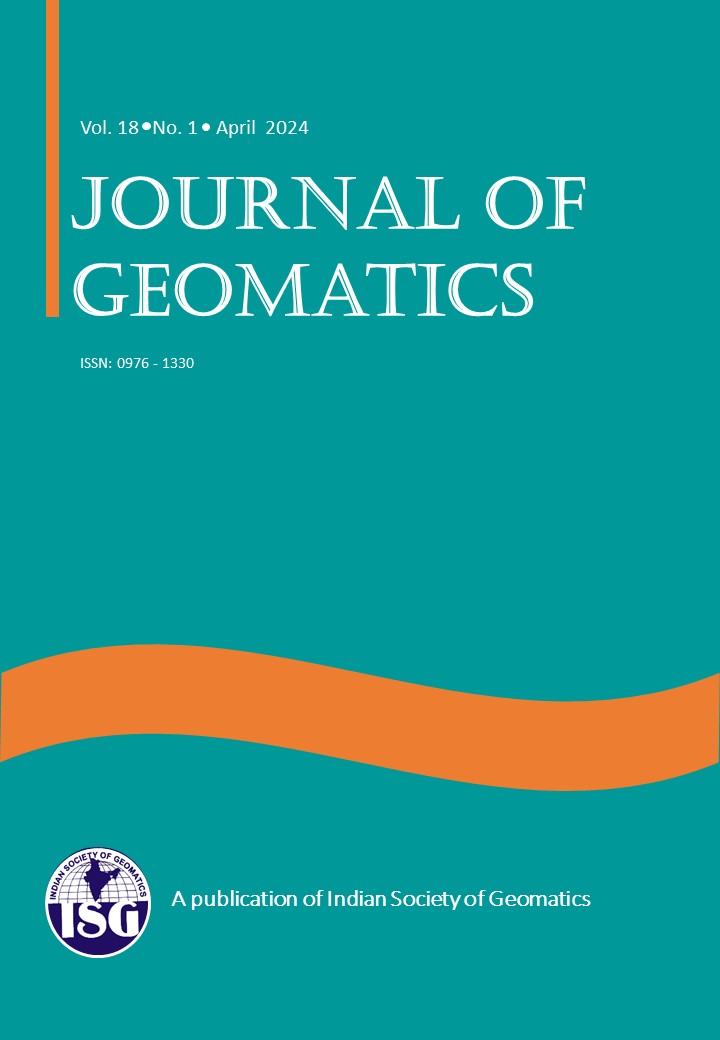 					View Vol. 18 No. 1 (2024): Journal of Geomatics
				